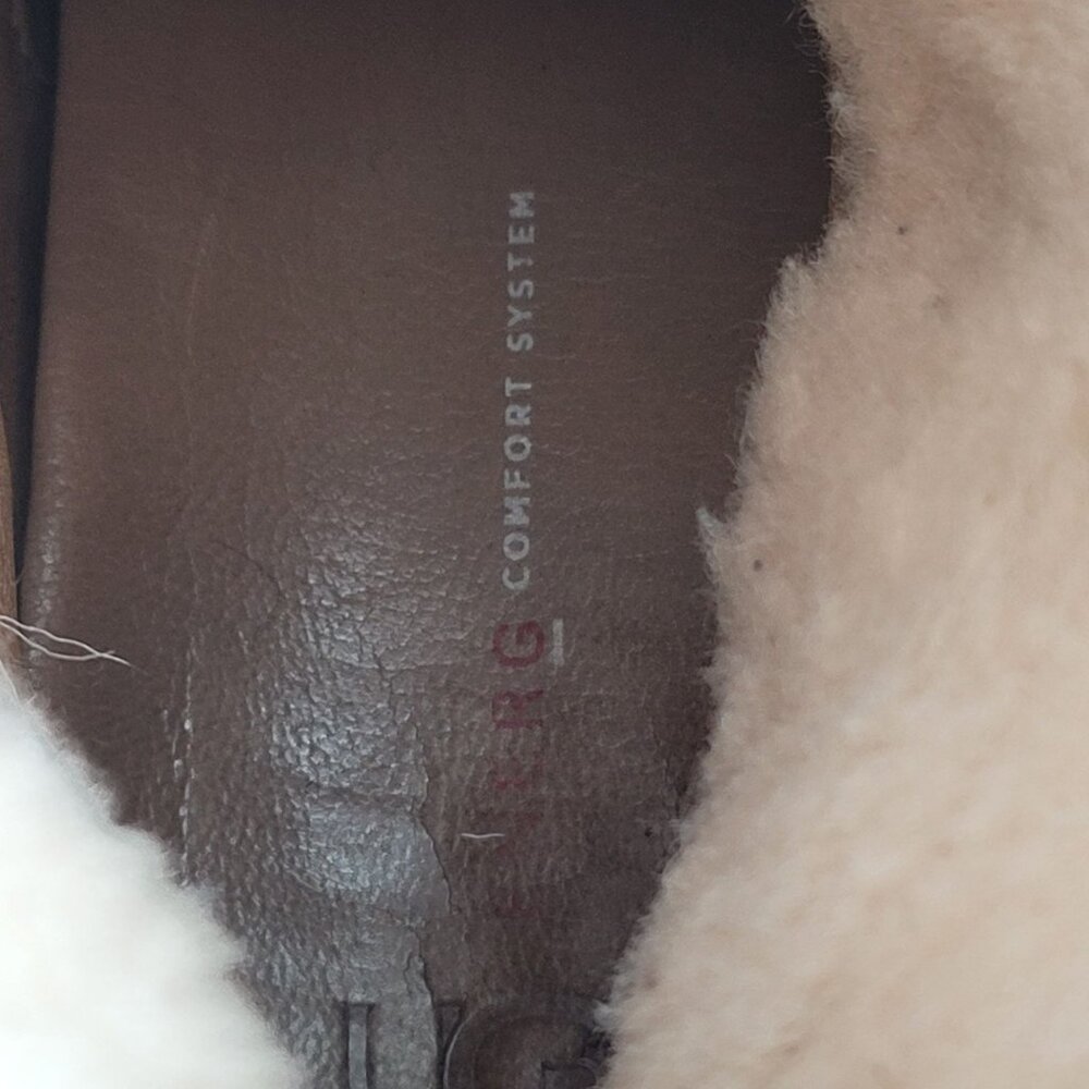 UGG Jaren Men's Brown Suede Leather Mid-Calf Boots S/N1017253 US Size 12 - Picture 8 of 11